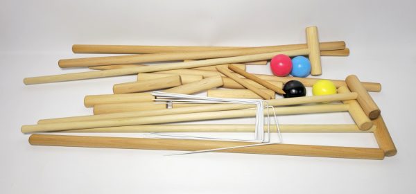 Набор уличных игр, крокет и городки